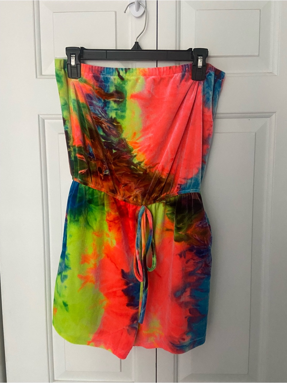 chicme tye dye romper size medium